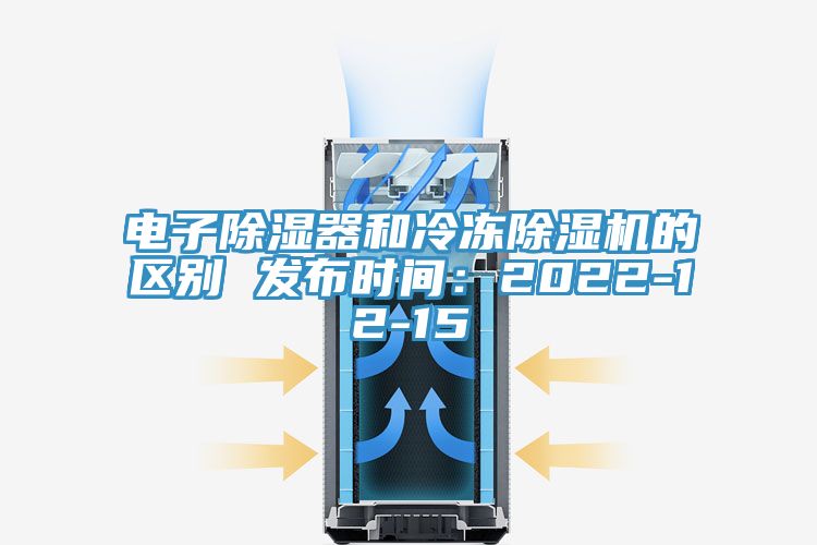 電子除濕器和冷凍除濕機的區(qū)別 發(fā)布時間：2022-12-15