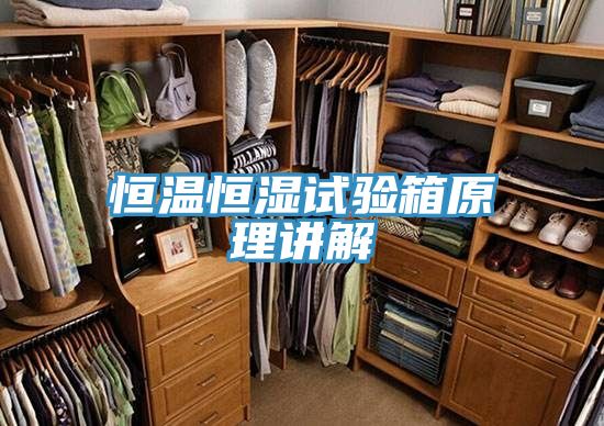 恒溫恒濕試驗箱原理講解