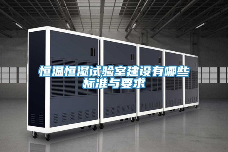 恒溫恒濕試驗室建設有哪些標準與要求