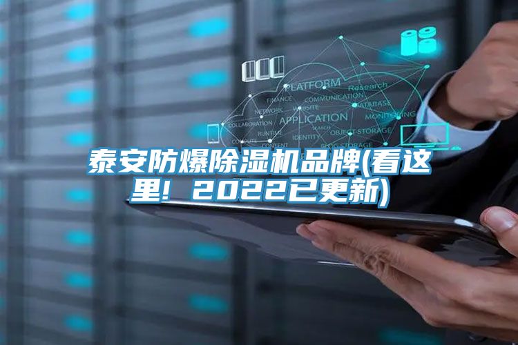 泰安防爆除濕機品牌(看這里! 2022已更新)