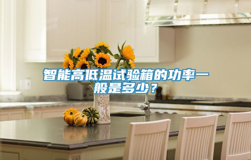 智能高低溫試驗箱的功率一般是多少？
