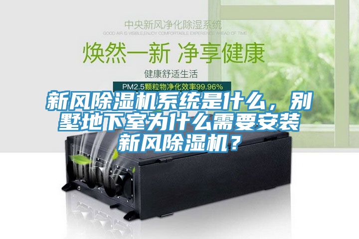 新風除濕機系統是什么,別墅地下室為什么需要安裝新風除濕機?