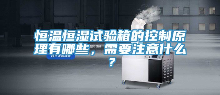 恒溫恒濕試驗(yàn)箱的控制原理有哪些，需要注意什么？