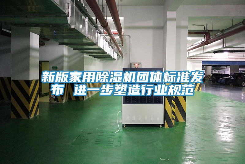 新版家用除濕機團體標準發布 進一步塑造行業規范