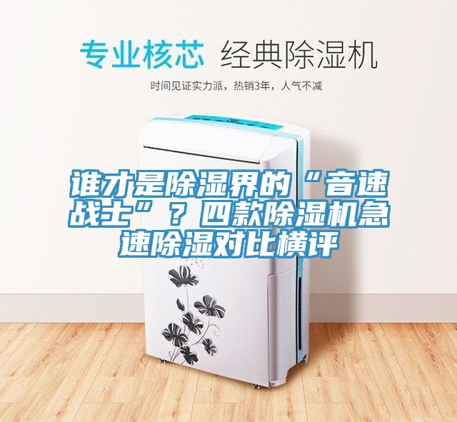 誰才是除濕界的“音速戰士”？四款除濕機急速除濕對比橫評