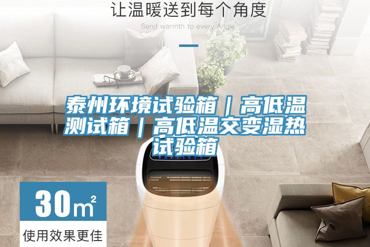 泰州環(huán)境試驗(yàn)箱｜高低溫測(cè)試箱｜高低溫交變濕熱試驗(yàn)箱