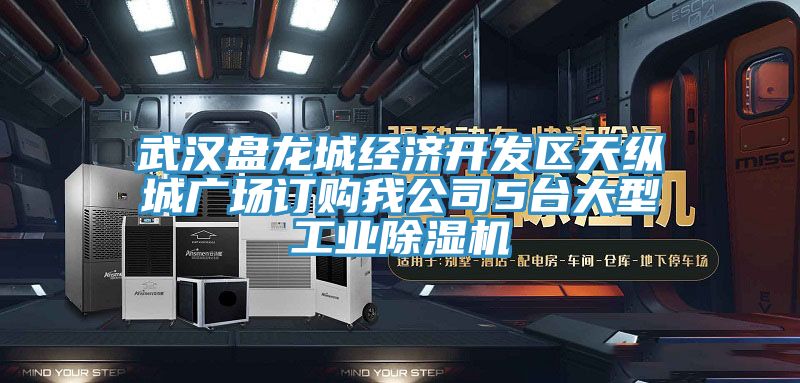 武漢盤龍城經濟開發區天縱城廣場訂購我公司5臺大型工業除濕機