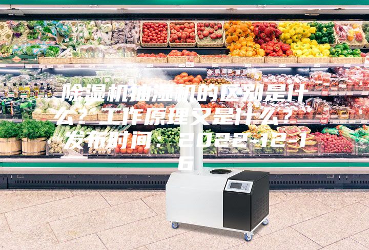 除濕機抽濕機的區(qū)別是什么？工作原理又是什么？ 發(fā)布時間：2022-12-16