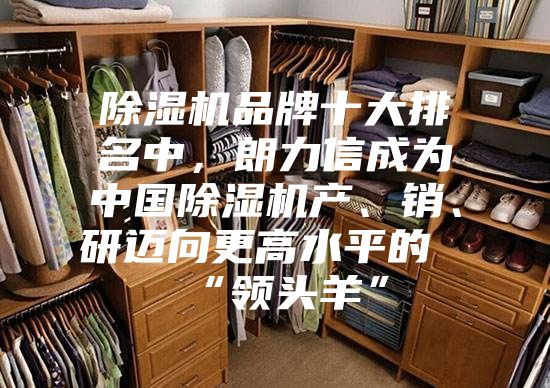除濕機品牌十大排名中,朗力信成為中國除濕機產(chǎn)、銷、研邁向更高水平的“領(lǐng)頭羊”