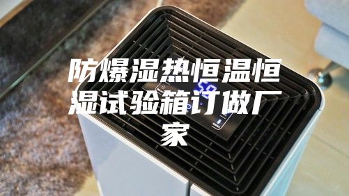 防爆濕熱恒溫恒濕試驗箱訂做廠家