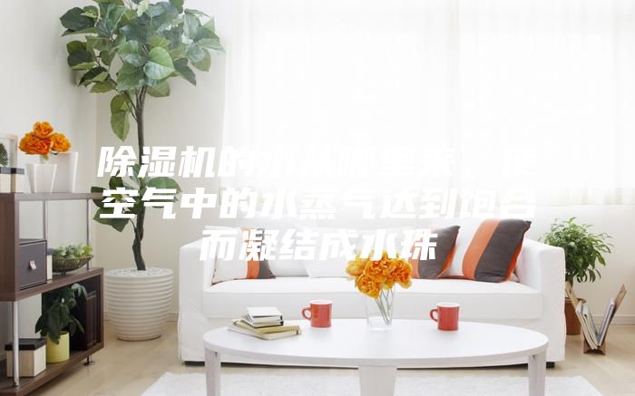 除濕機的水從哪里來,使空氣中的水蒸氣達到飽合而凝結成水珠