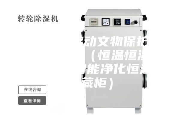 館藏可移動文物保護專用設備（恒溫恒濕儲藏柜-智能凈化恒濕儲藏柜）